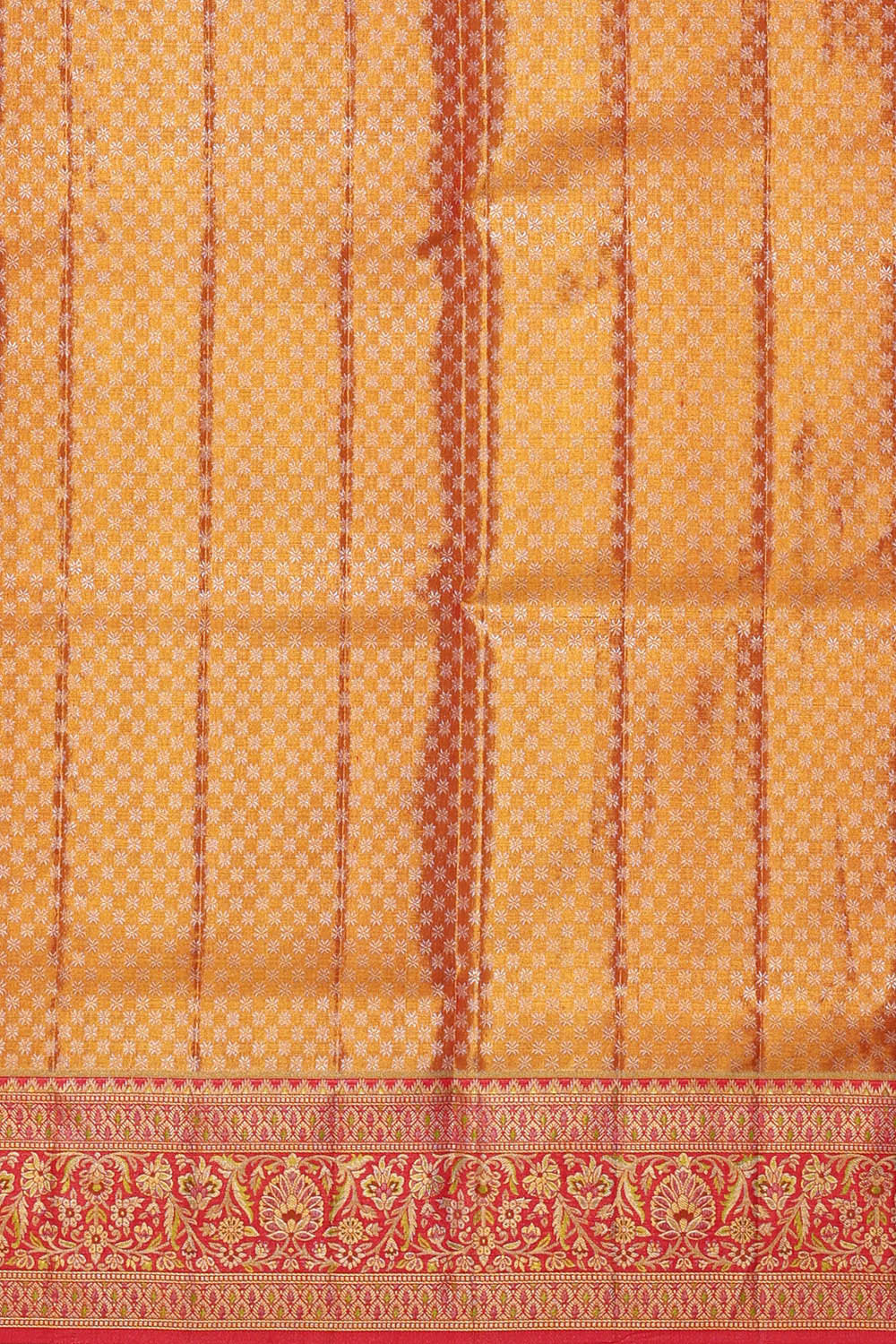 Image of Kanchipattu Green Tissue Brocade Saree